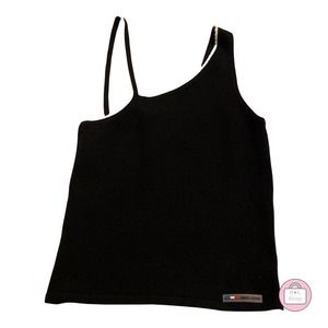 Bisou Jeans Women's Stretchy Black Top